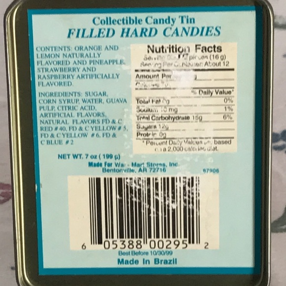Collectible Candy Tin once Filled with Hard Candies - Picture 5 of 13